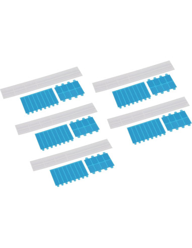 Tiras Adhesivas para Filtro de Pantalla Pomya - 5 Kits Reemplazo