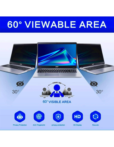 Filtro de Privacidad para Laptop 17.3" JiSiTeCai Antirreflejo