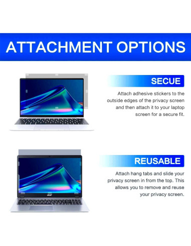 Filtro de Privacidad para Laptop 17.3" JiSiTeCai Antirreflejo