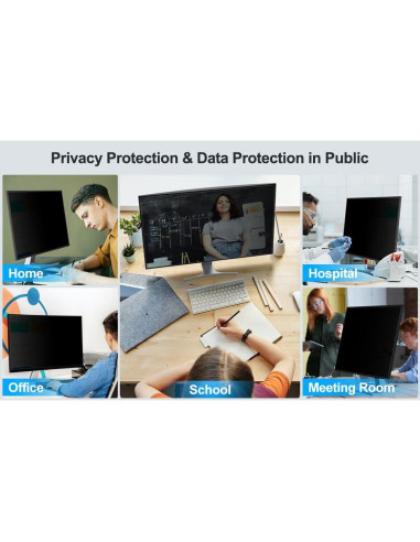 Filtro de Privacidad para Laptop 17.3" JiSiTeCai Antirreflejo