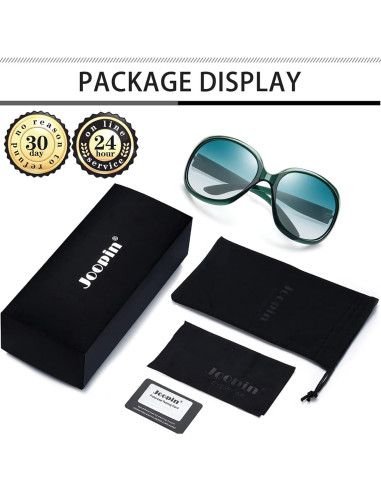 Gafas de sol grandes Joopin para mujer UV400 polarizadas