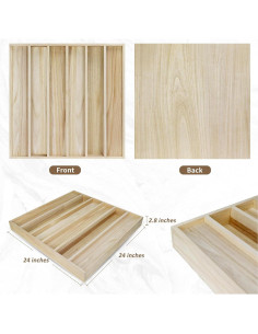 Difusor de Sonido BXI de Madera 61x61 cm para Acústica 2