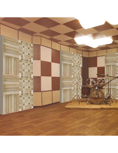 Difusor de Sonido BXI de Madera 61x61 cm para Acústica