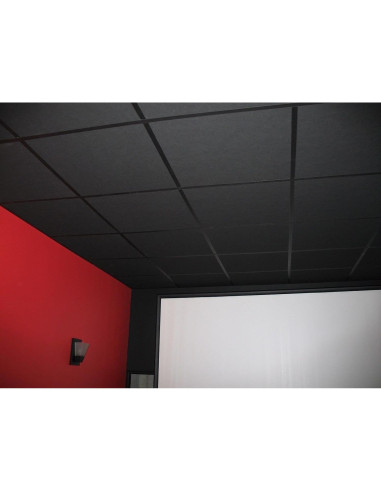 Azulejos Acústicos Soundsulate 60x60 cm - 20 Piezas Negros