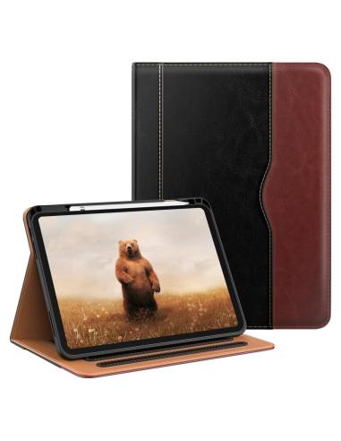 Funda OKP para iPad A16 11" 2025 / 10.9" 2022, Cuero PU