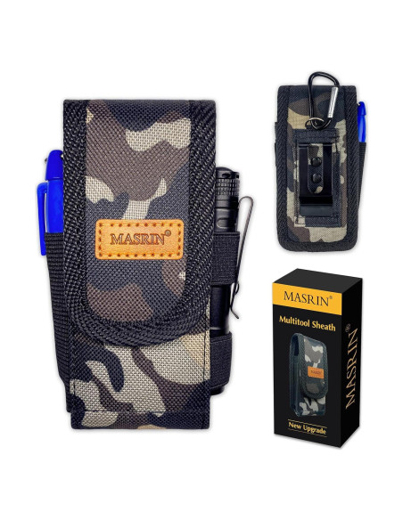Funda para Multiherramienta MASRIN Camo Nylon 12.7cm