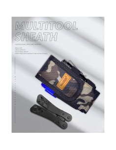 Funda para Multiherramienta MASRIN Camo Nylon 12.7cm 2