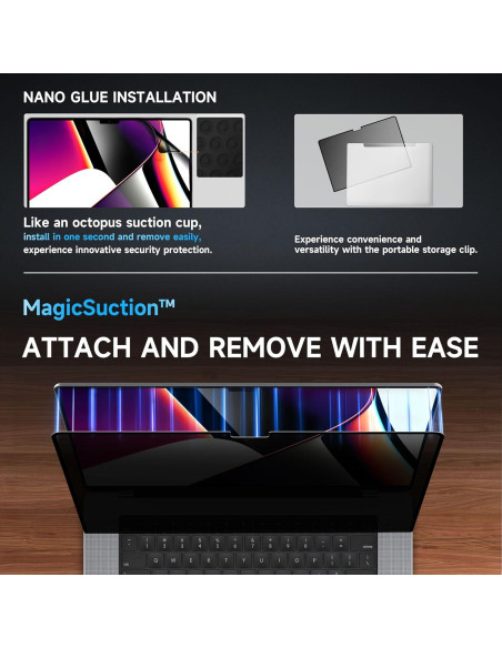 Pantalla de Privacidad Mamol para MacBook Air 15" M2 M3 M4