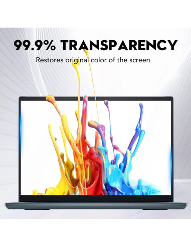 Protector de Pantalla Templado 15.6" XinWoTuo 9H Anti-Huellas