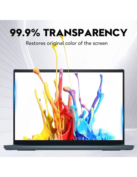 Protector de Pantalla Templado 15.6" XinWoTuo 9H Anti-Huellas