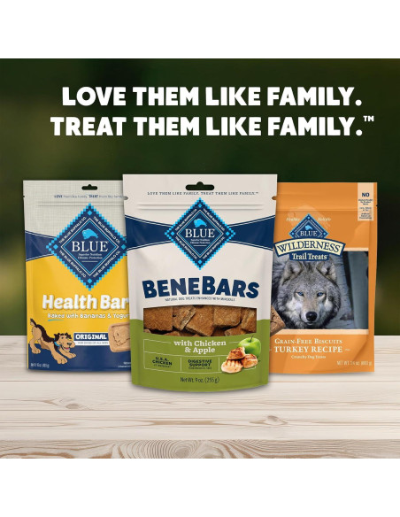 Galletas para Perros Blue Buffalo BeneBars 255 g Pollo y Manzana