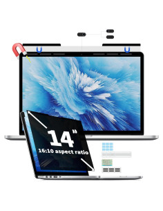 Filtro de Privacidad Magnético 14" Halloive 16:10 Anti-reflejo