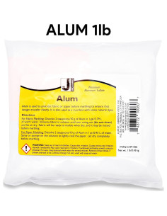 Alum Jacquard 0.45 kg para Marbling - Pre-tratamiento Tela 2