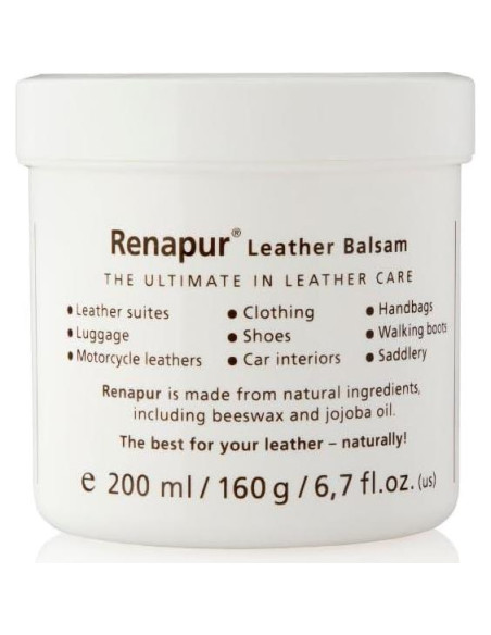 Bálsamo de Cuero Renapur 200ml - Acondicionador Natural y Protector