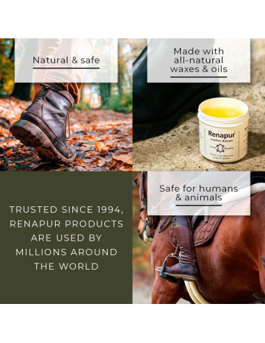 Bálsamo de Cuero Renapur 200ml - Acondicionador Natural y Protector