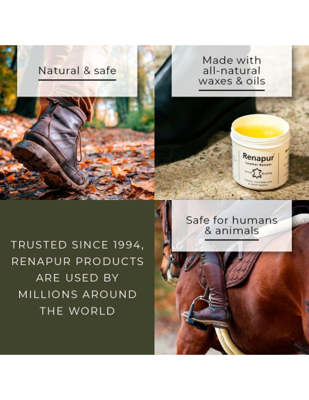 Bálsamo de Cuero Renapur 200ml - Acondicionador Natural y Protector