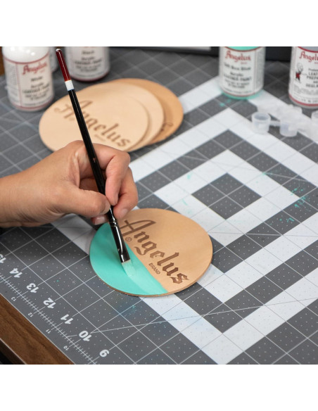 Juego de Pinceles Angelus Sintéticos para Pintura Acrílica (5 piezas)