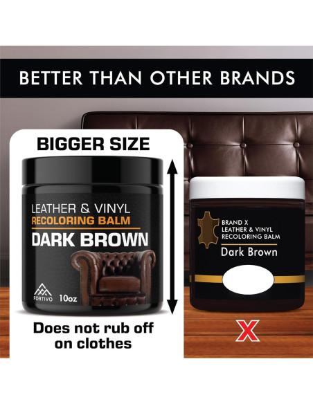 Bálsamo restaurador de color para cuero FORTIVO 388 g