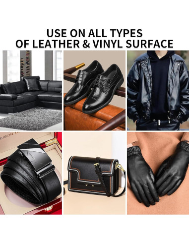 Bálsamo de Recoloración de Cuero Laxmorph Negro 0.28 kg