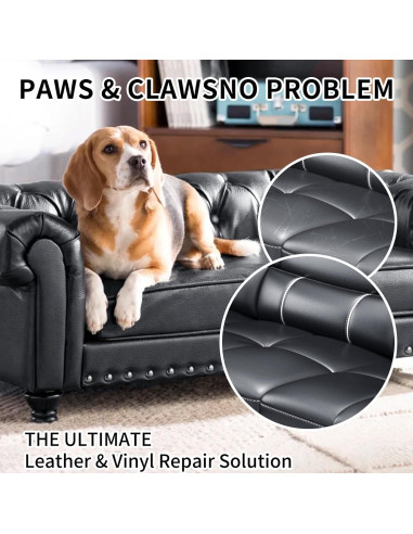 Bálsamo de Recoloración de Cuero Laxmorph Negro 0.28 kg