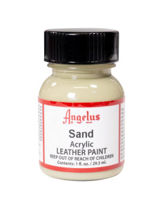 Pintura Acrílica para Cuero Angelus 28.35 ml Color Sand