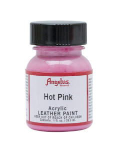 Pintura Acrílica para Cuero Angelus 186 Rosa Fucsia 28g