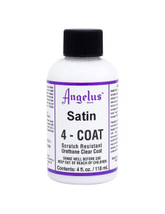 Sellador de Cuero Satinado Angelus 118 ml - Resistente a Rayones