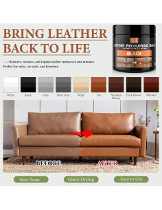 Bálsamo de Recoloración de Cuero NIUB 288g TAN - Restaurador 2