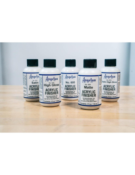 Acabado Brillante Angelus 610 para Pintura de Cuero 113g