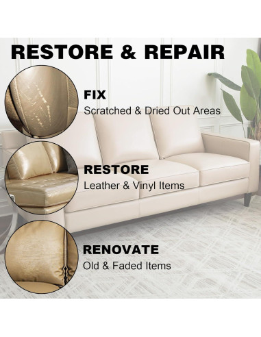 Bálsamo de Recoloración de Cuero WEYSTOM 388g Beige