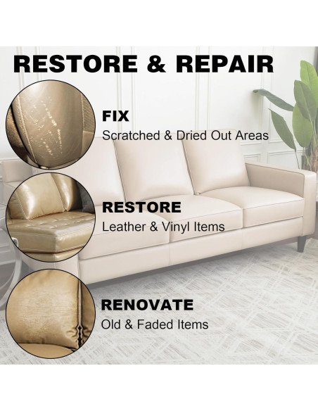 Bálsamo de Recoloración de Cuero WEYSTOM 388g Beige