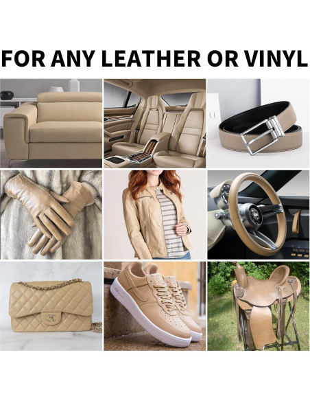 Bálsamo de Recoloración de Cuero WEYSTOM 388g Beige