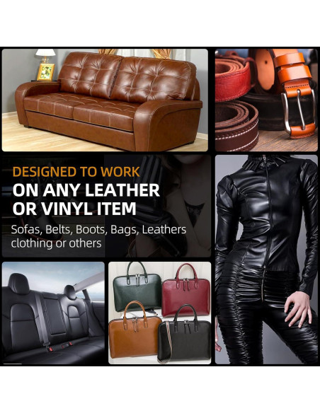 Bálsamo para Recoloración de Cuero AIUKBL Marrón Oscuro 388g