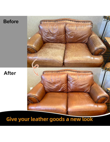 Bálsamo para Recoloración de Cuero AIUKBL Marrón Oscuro 388g