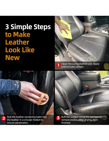 Bálsamo para Recoloración de Cuero AIUKBL Marrón Oscuro 388g