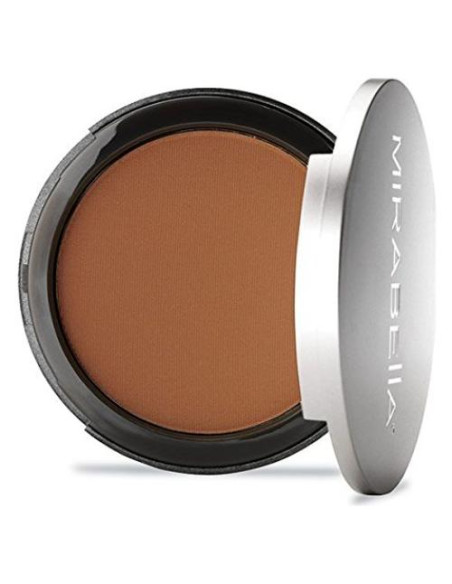 Maquillaje en Polvo Compacto Mirabella Pure Press HD Piel Sensible