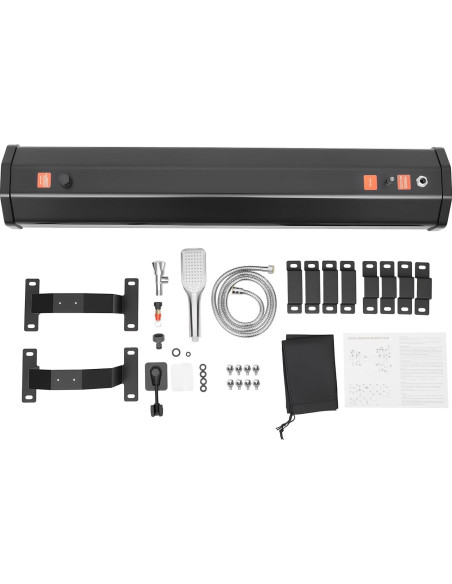 Tanque de Agua Presurizado SHZULUSE 30L Ducha Portátil Camping