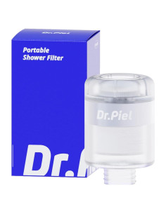 Filtro de Ducha Dr. Piel - Compacto y Ligero para Viajes
