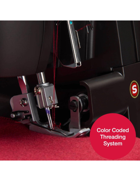 Máquina de Coser Overlock SINGER HD0500S 2/3/4 Hilos 1300 PPM