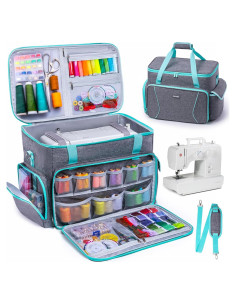 Funda para Máquina de Coser AMOIGEE Gris - Alta Resistencia