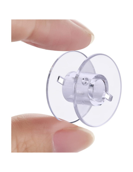 50 Bobinas de Plástico para Máquina de Coser Eoehro FR001