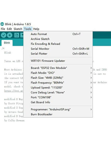 Placas de Desarrollo ESP32 hiBCTR 2.4GHz WiFi + Bluetooth
