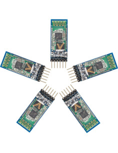 5 Módulos Transceptor Bluetooth HC-05 6 Pines Inalámbrico 2