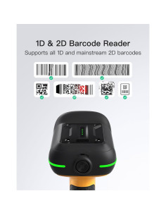 Escáner de Código de Barras Inateck BCST-75S Inalámbrico IP67 2