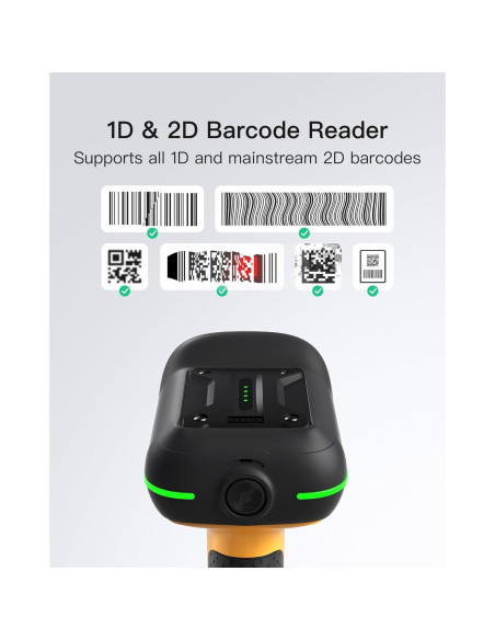 Escáner de Código de Barras Inateck BCST-75S Inalámbrico IP67