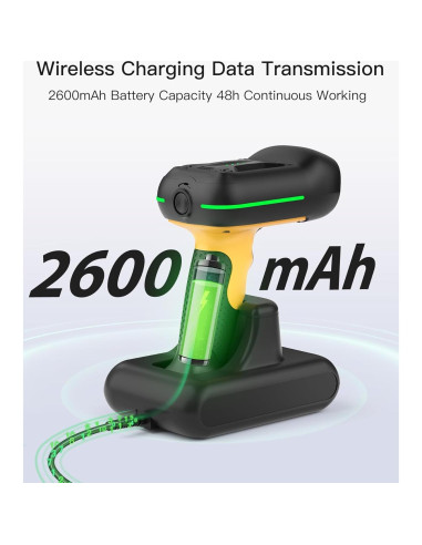 Escáner de Código de Barras Inateck BCST-75S Inalámbrico IP67