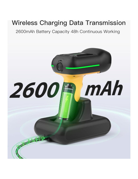 Escáner de Código de Barras Inateck BCST-75S Inalámbrico IP67