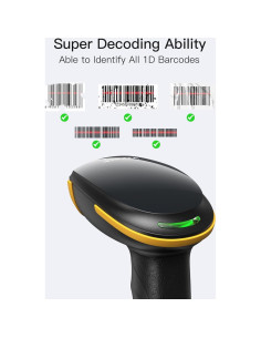 Escáner de Código de Barras Inateck BCST-21 Inalámbrico Bluetooth 2