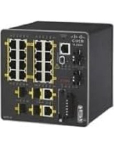 Interruptor Ethernet Industrial Cisco IE-2000-16TC-G-E 16 Puertos 2