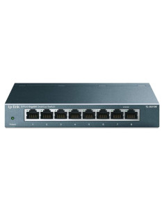 Switch Ethernet Gigabit TP-Link TL-SG108 de 8 Puertos Metal
